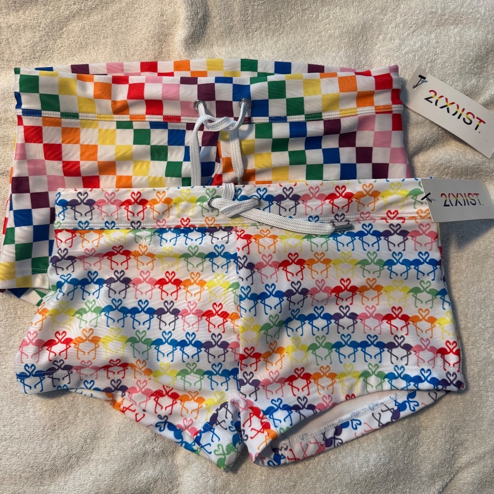 2xist Pride Swim Trunk - Small